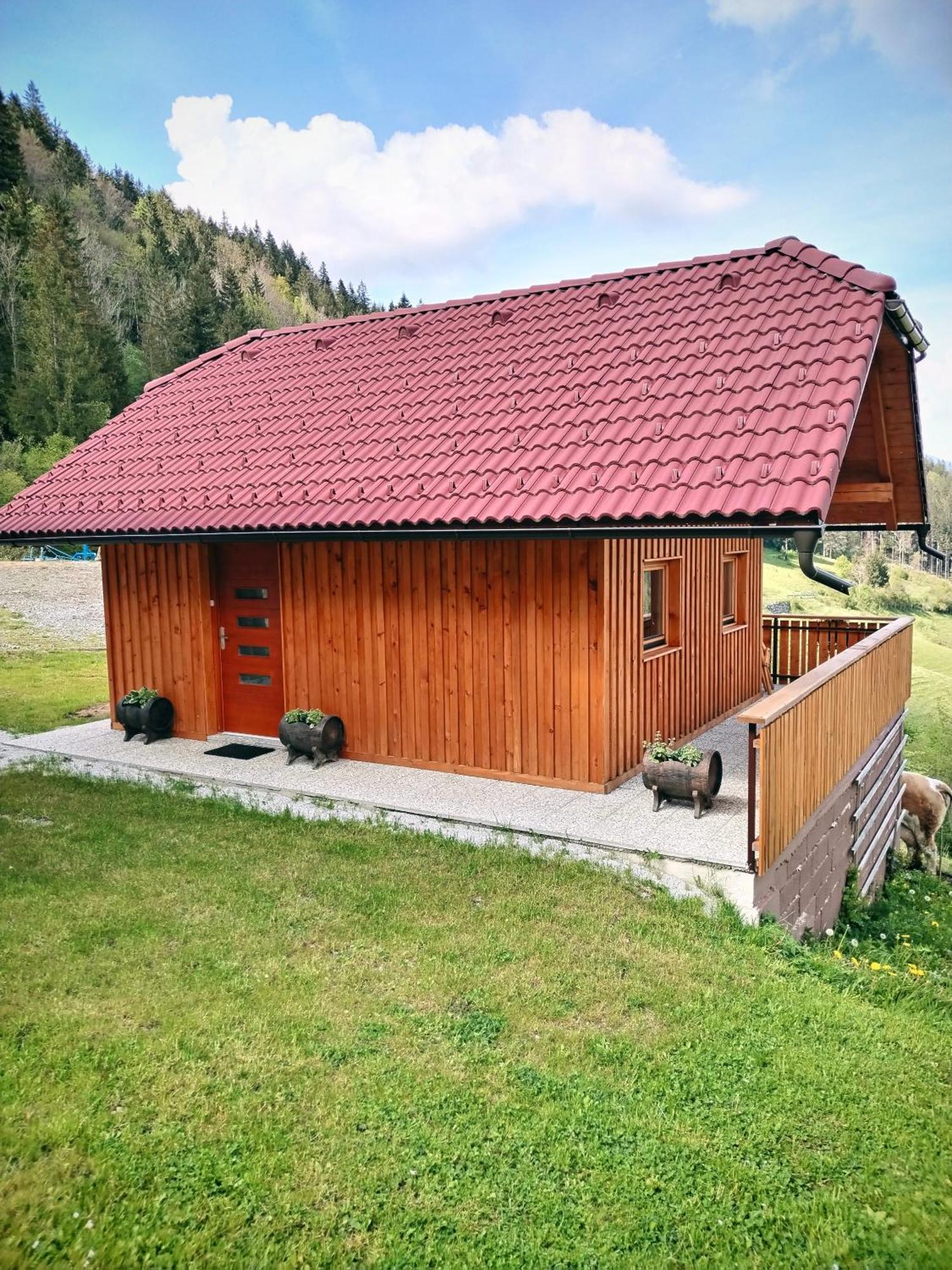 Pocitniska Hiska Lastovka Podvolovljek Exterior photo