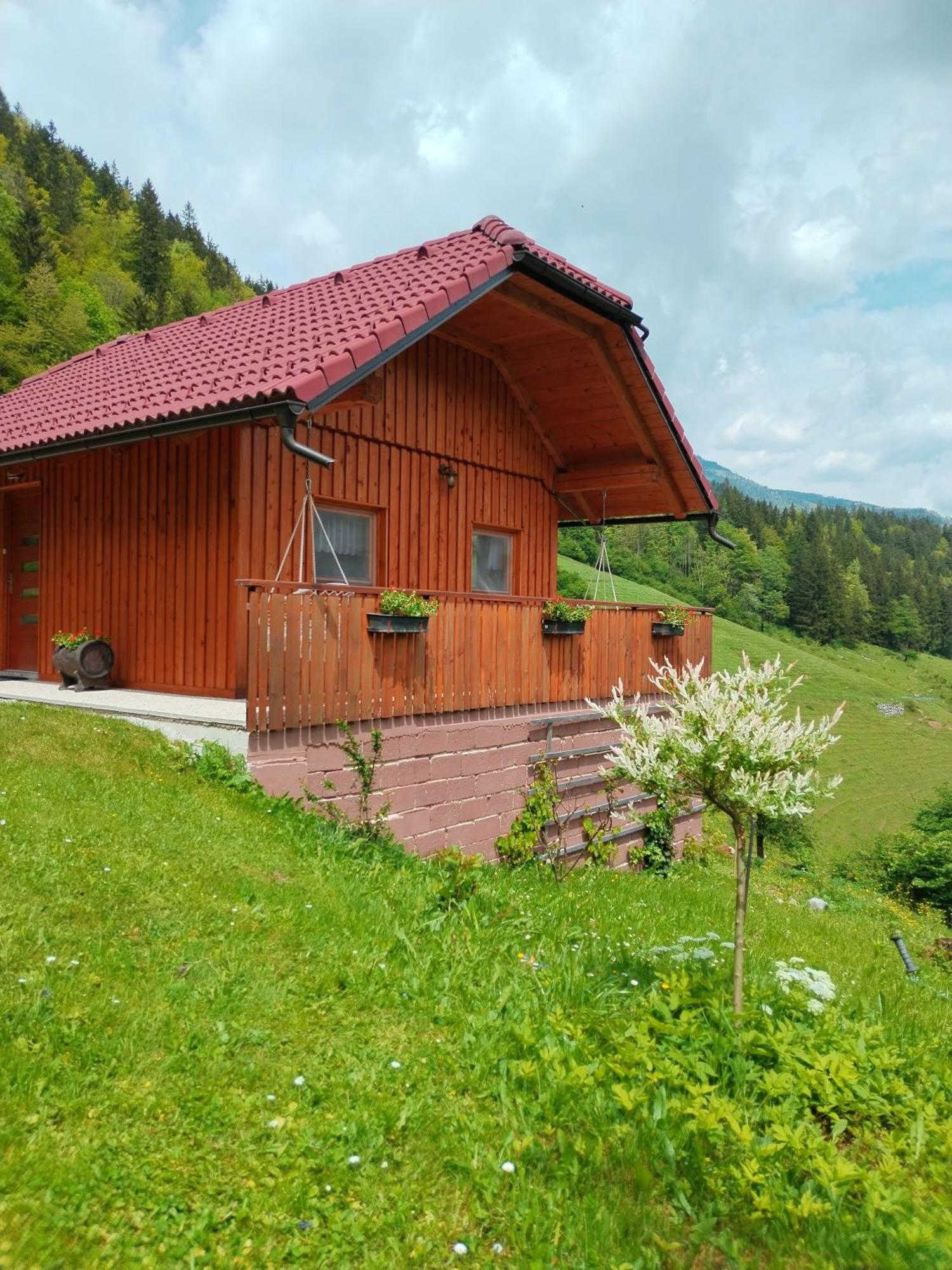 Pocitniska Hiska Lastovka Podvolovljek Exterior photo